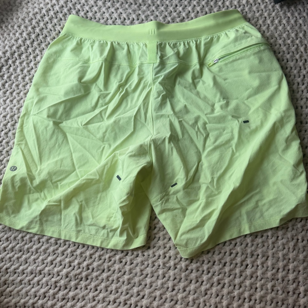 lululemon athletica Lime Green Performance Shorts